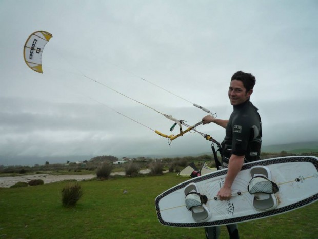 Niguke kiting in Tarifa