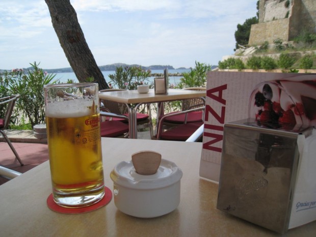 am Strand von Paguera